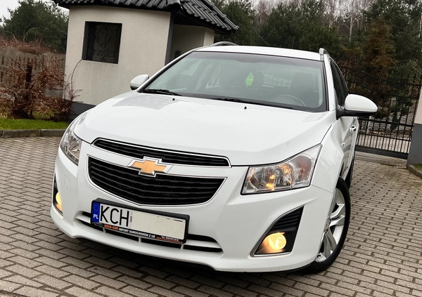 Chevrolet Cruze cena 27900 przebieg: 189595, rok produkcji 2013 z Wronki małe 667